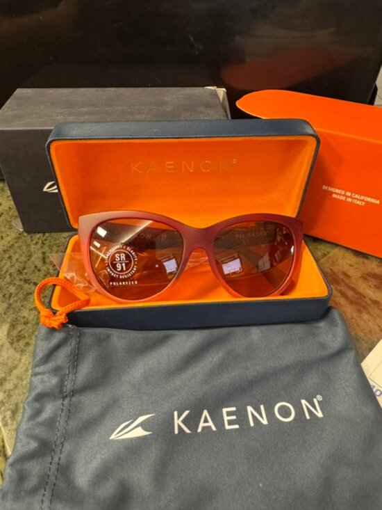 Kaenon Palisades Women\'s Polorized Sunglasses Cayanne w/Copper 55/18/139 Free SP main image 10